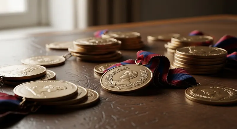 bronze medals - promotional merchandise